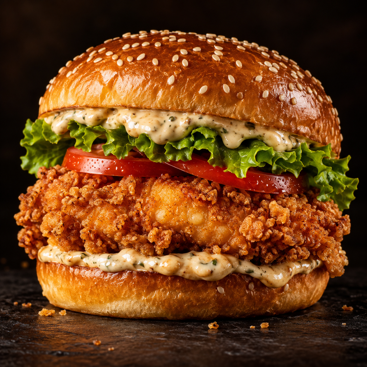 Crispy Chicken Burger